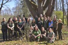 Toruńscy leśnicy w borach lubuskich