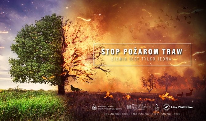 Stop&#x20;pożarom&#x20;traw&#x2e;&#x20;Fot&#x2e;&#x20;Komenda&#x20;Główna&#x20;Państwowej&#x20;Straży&#x20;Pożarnej