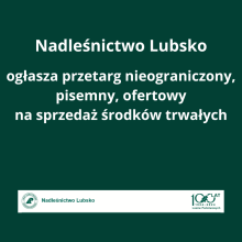 Ogłoszenie o przetargu