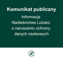 Komunikat o naruszeniu ochrony danych osobowych